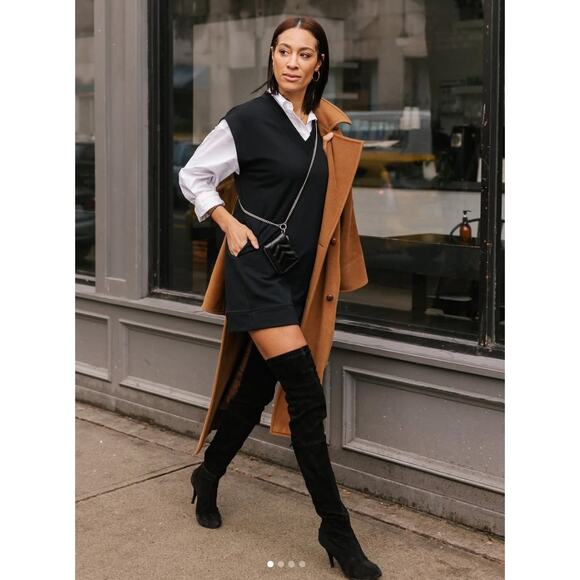 Smash+Tess Love to Layer Dress in Midnight Black Size large Nwt - Picture 8 of 8